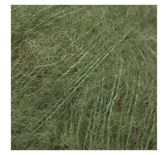 Drops Brushed alpaca silk 32 Mosegrønn