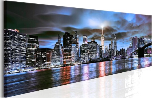 Tavle Nyc: City Lighthouse 120X40 Artgeist sp. z o. o.