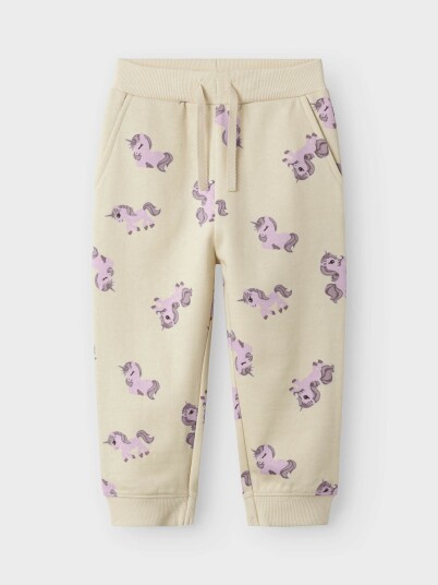 Name It Billie Sweat Pant Brushed Beige 98