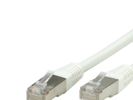 Value S/Ftp (Pimf) Patch Cord Cat.6 White 0.5 M Hvit