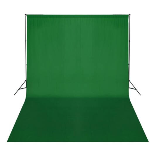 vidaXL Fotostudiosett med lamper, bakgrunn og reflektor
