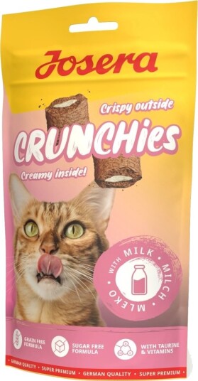 Josera Voksen Crunchies Snacks Katt Melk Sukkerfri 60 G