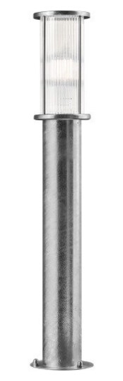 Nordlux Linton pullert 80 cm IP54 E27 - Galvanisert stål