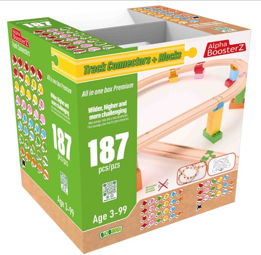 Alpha Boosterz All In One Block Box Premium Togbanesett 187 Deler Alpha Boosterz All In One Block Box Premium Togbanesett 187 Deler