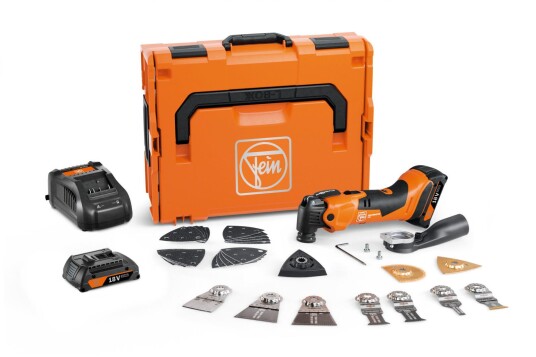 Fein MultiMaster AMM 500 Plus Top AS Multiverktøy Med Batteri Og Lader Fein MultiMaster AMM 500 Plus Top AS Multiverktøy Med Batteri Og Lader
