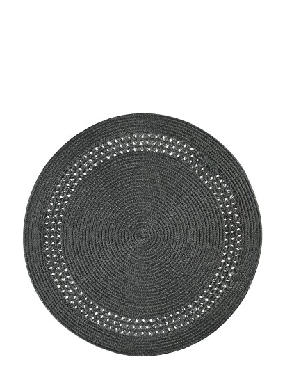 Noble House Bo Place Mat Pernilla 2-Pack - Grey - 38 cm x 6