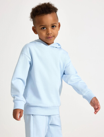 Lindex Sweatshirt Hoodie Blue 104