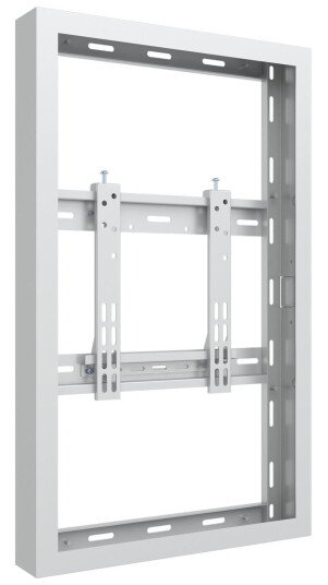 Multibrackets M Pro Series - innhegning - lav profil - for digitalt skiltingspanel - liten - hvit Multibrackets M Pro Series - innhegning - lav profil - for digitalt skiltingspanel - liten - hvit