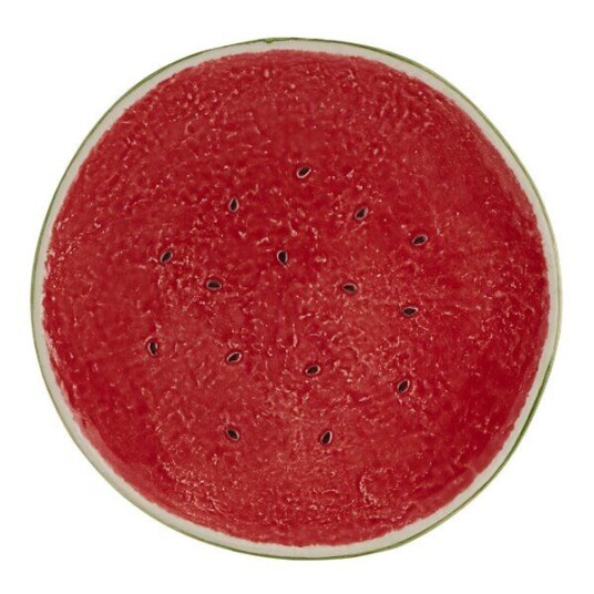 Bordallo Pinheiro   Watermelon serveringsfat 33 cm rød/grønn