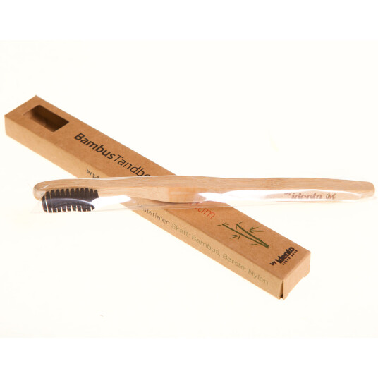 Idento Bamboo Tannbørste Medium Idento Bamboo Tannbørste Medium