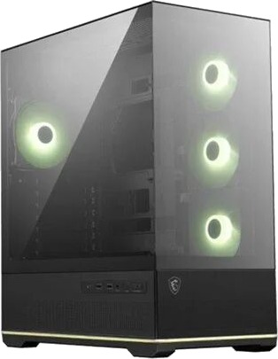 MSI MAG PANO 110R PZ Midi Tower Kabinett Svart med Herdet Glass MSI MAG PANO 110R PZ Midi Tower Kabinett Svart med Herdet Glass