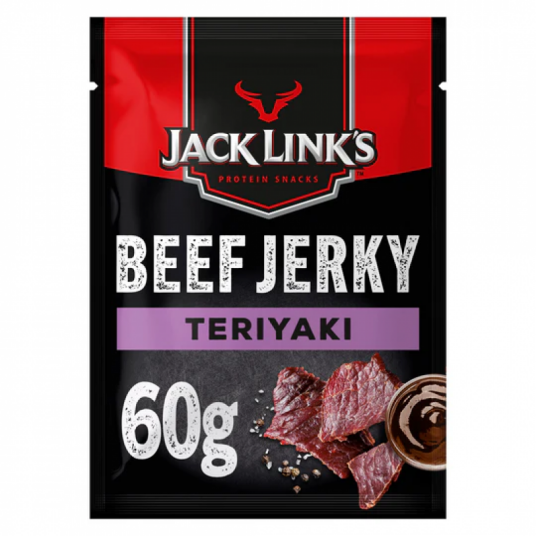 Jack Links Beef Jerky Teriyaki 60g OS Jack Links Beef Jerky Teriyaki 60g OS