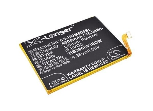 Huawei NXT-TL00 batteri (4000 mAh 3.8 V)
