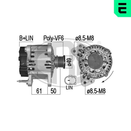 Dynamo ERA 209536A