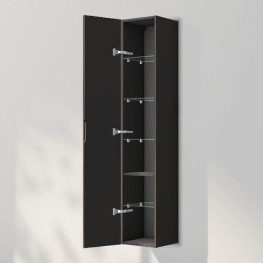 INR Iconic Nordic Rooms Solid 30/30 Høyskap Carbon Grey / 30cm Venstre INR Iconic Nordic Rooms Solid 30/30 Høyskap Carbon Grey / 30cm Venstre