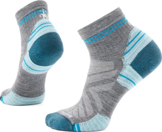 Smartwool Women"s Hike Targeted Cushion Ankle Socks Medium Gray L