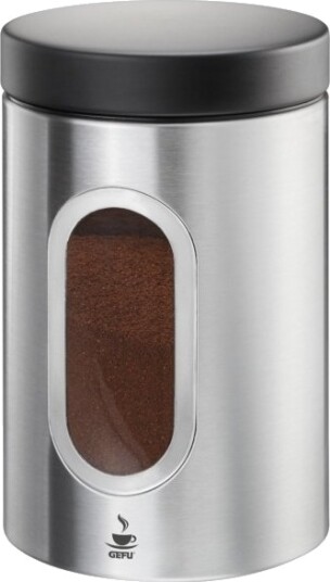 Gefu 16340 Kaffebeholder 0,5 L Aluminium Polypropylen Pp Rustfritt Stål Svart Rustfritt Stål Rund 110 Mm Gefu 16340 Kaffebeholder 0,5 L Aluminium Polypropylen Pp Rustfritt Stål Svart Rustfritt Stål Rund 110 Mm