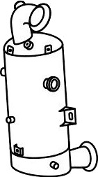 SCR-katalysator VEGAZ CSCR-005SIC
