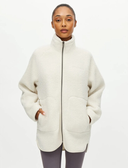 Röhnisch Cloud Pile Jacket Cream L Röhnisch Cloud Pile Jacket Cream L