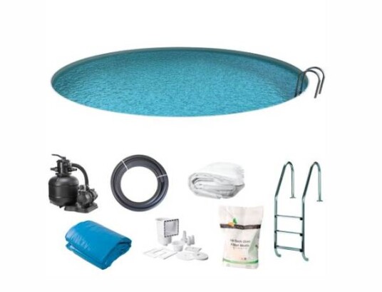 Swim & Fun basseng rundt Ø 420 x 120 cm KPE4227 Swim & Fun basseng rundt Ø 420 x 120 cm KPE4227