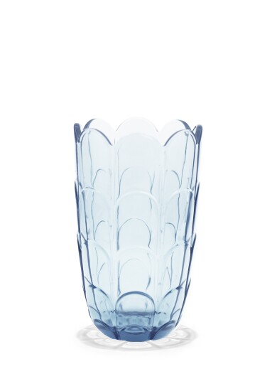 Holmegaard - Lily vase 19 cm blue iris Holmegaard - Lily vase 19 cm blue iris