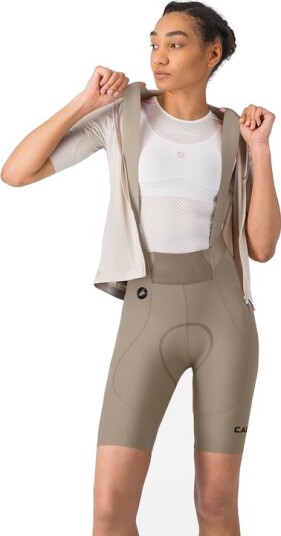 Castelli Espresso 2 W DT bibshorts clay dame