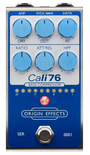 Origin Effects Cali76 Bass Compressor Super Vintage Blue