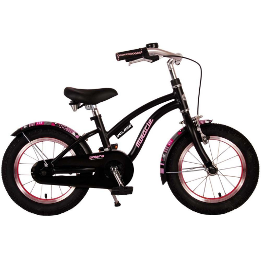 Volare Miracle Cruiser Matte Black Bike 14 tommer Volare Miracle Cruiser Matte Black Bike 14 tommer