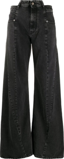 Maison Margiela Dame Jeans Svart 3XS, Maison Margiela Dame Jeans Svart 3XS,