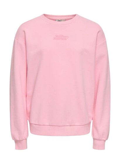 Kids Only Kogphilea Life L/S Loose Ub Vd Swt Noos Pink 134 140 Kids Only Kogphilea Life L/S Loose Ub Vd Swt Noos Pink 134 140