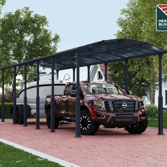 Canopia by Palram Carport Arcadia Alpine 1290 x 359 cm Grå