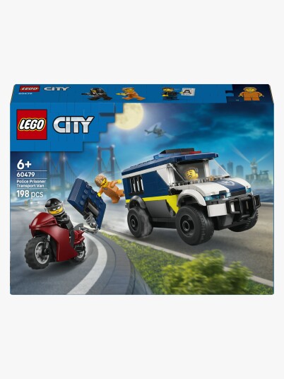 Lego Politibil Til Fangetransport 60479 Blue One Size