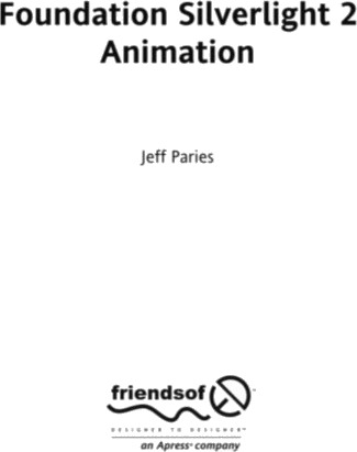 Foundation Silverlight 2 Animation