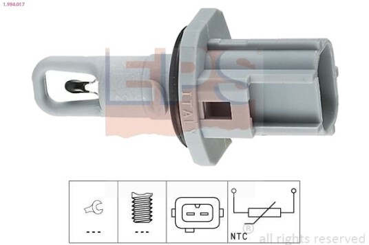 Sensor, innsugningsluft temperatur EPS 1.994.017