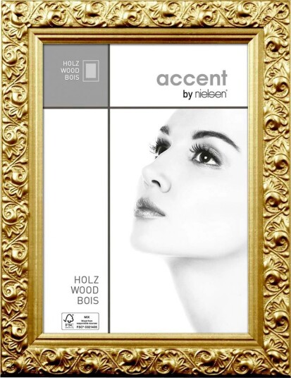 Nielsen Design Arabesque Fotoramme 30x40cm gull tre Nielsen Design Arabesque Fotoramme 30x40cm gull tre