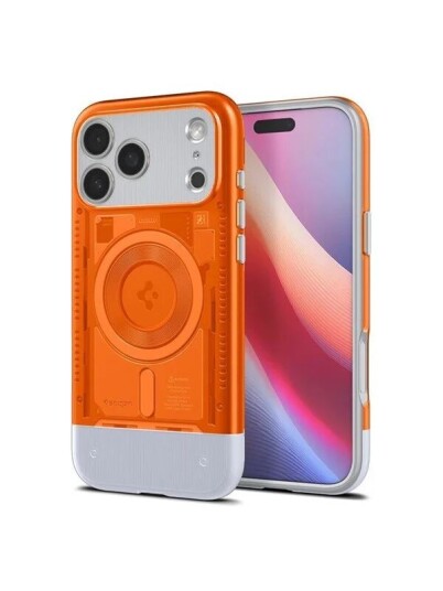 Spigen Classic C1 MagSafe tangerine - iPhone 17 Pro Max