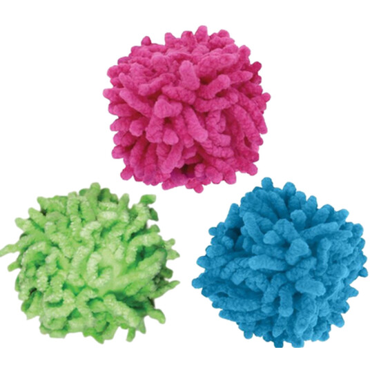 Cat Moppy Ball 6 cm Blandede Farger Cat Moppy Ball 6 cm Blandede Farger