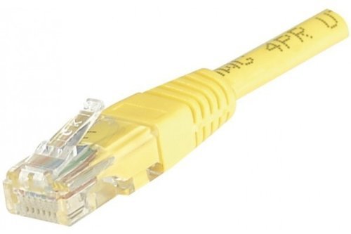 Patchkabel Cat.6 U/Utp Uskjermet Kobber Gul 10,0 M Patchkabel Med Låsebeskyttelse (Exc245760) Patchkabel Cat.6 U/Utp Uskjermet Kobber Gul 10,0 M Patchkabel Med Låsebeskyttelse (Exc245760)