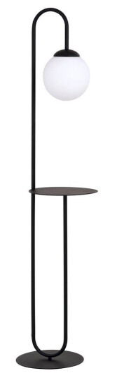Bari LP1 Sort gulvlampe Ø14 cm E14 230V uten lyskilde