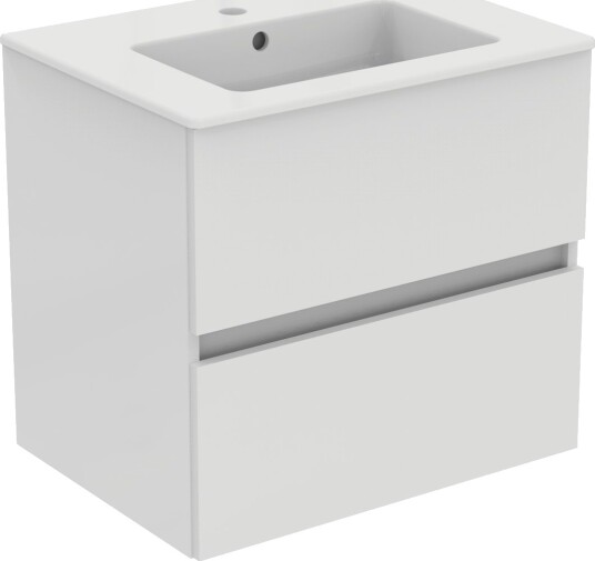 IDEAL STANDARD EUROVIT 2.0/ULYSSE BADEROMSMØBEL 610X450 GLOSSY WHITE