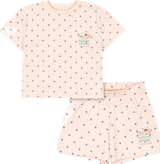 Konges Sløjd Shorts Sett Lin Rosevann Dot Konges Sløjd 5 6 år 110 116 Shorts Rosa