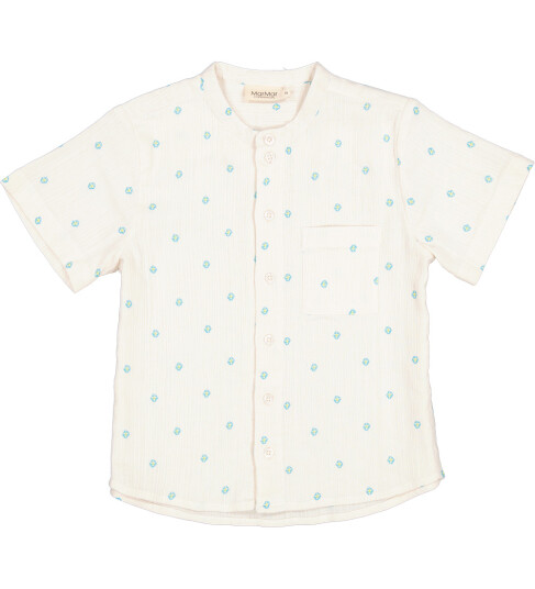Marmar Skjorte Teo Geometri 6 år 116 Skjorte K/E Beige