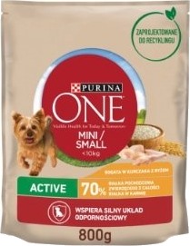 Nestle Purina Karma One Mini Active Rik På Og Ris Kylling 800 G