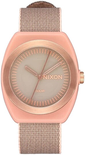 Nixon Dameklokke A13225073 00 Hvit/Tekstil