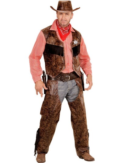 Widmann Cowboykostyme til Mann med Hatt Widmann Cowboykostyme til Mann med Hatt