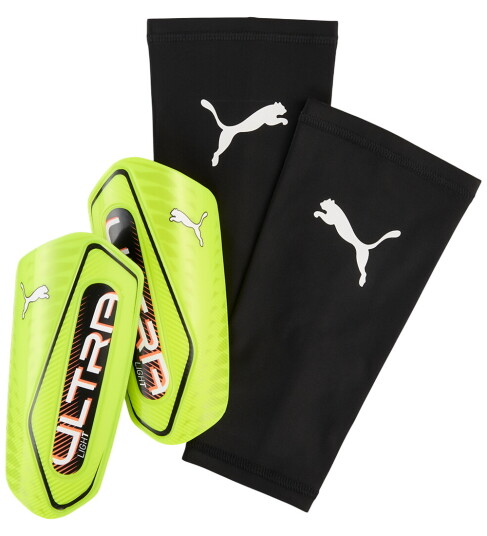 Puma Leggbeskyttere - Ultra Light Sleeve - Yellow Varsel - Puma - XXS - Xtra Xtra Small - Leggbeskyttere Grønn Gul Puma Leggbeskyttere - Ultra Light Sleeve - Yellow Varsel - Puma - XXS - Xtra Xtra Small - Leggbeskyttere Grønn Gul
