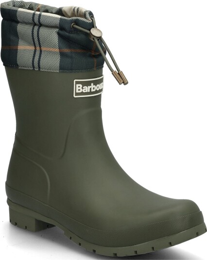 Barbour Barbour Mowbray Mid Welly OLIVE/ANCIENT TARTAN 42