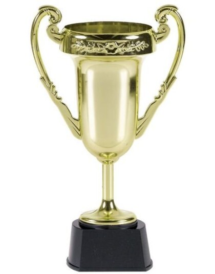 Gullfarget Pokal 23x14 cm Gullfarget Pokal 23x14 cm
