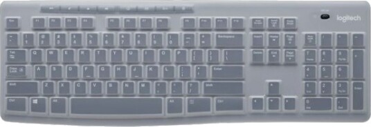Logitech K270 Tastaturdeksel i Gjennomsiktig Silikon - Beskyttelse mot Sølt og Støv Logitech K270 Tastaturdeksel i Gjennomsiktig Silikon - Beskyttelse mot Sølt og Støv