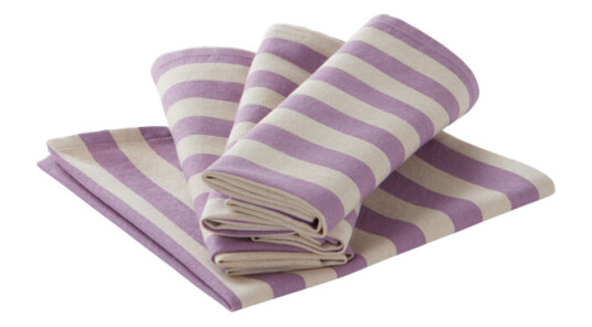 Jotex ALODIE serviett 4-pk Lilla 1673921-02-0 1673921-01-0